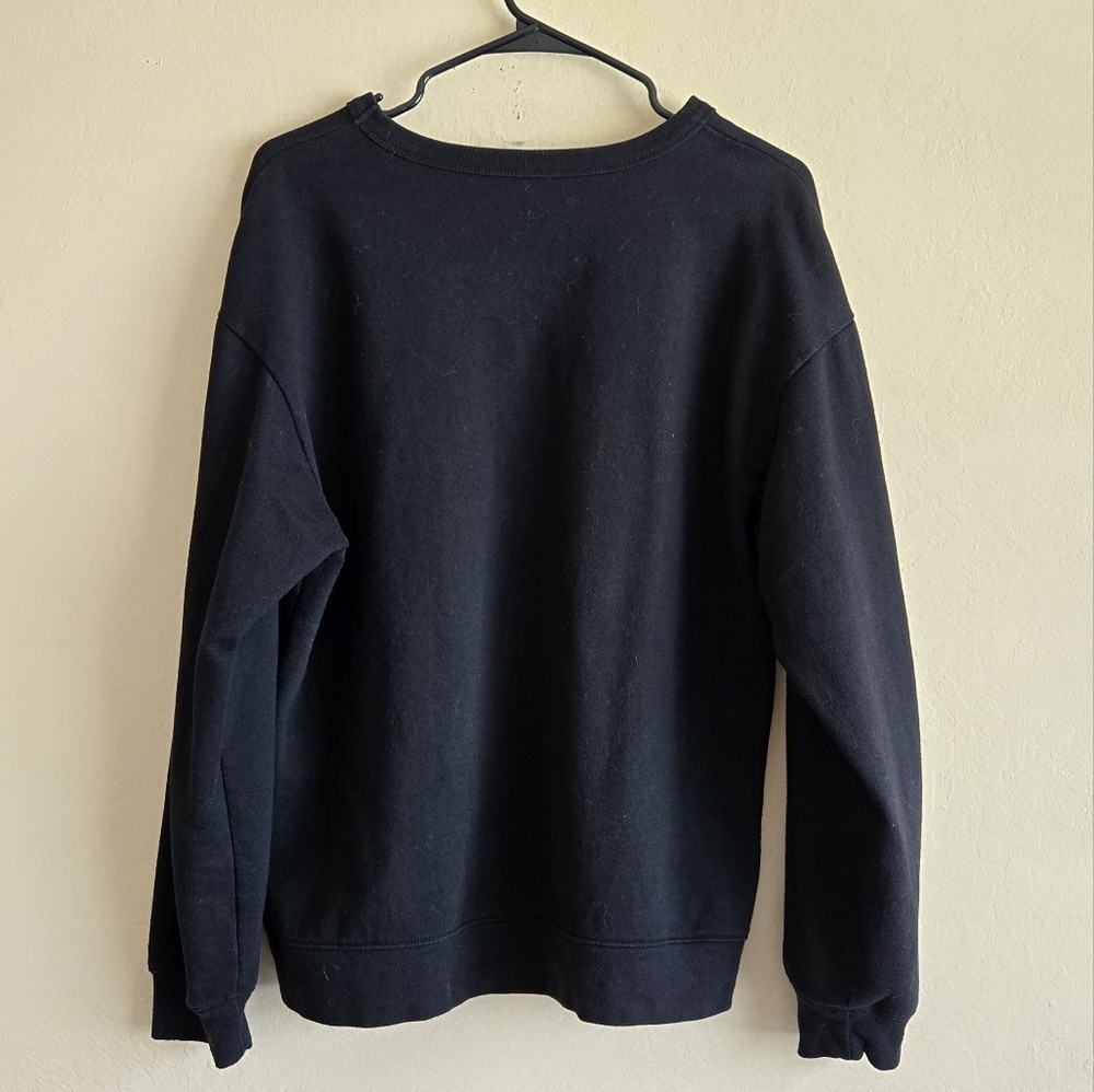 Cold Crush Daisy Love Me Not Black Pullover Sweatshirt - Picture 4 of 8